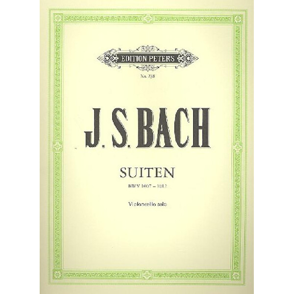 6 Suiten BWV1007-1012