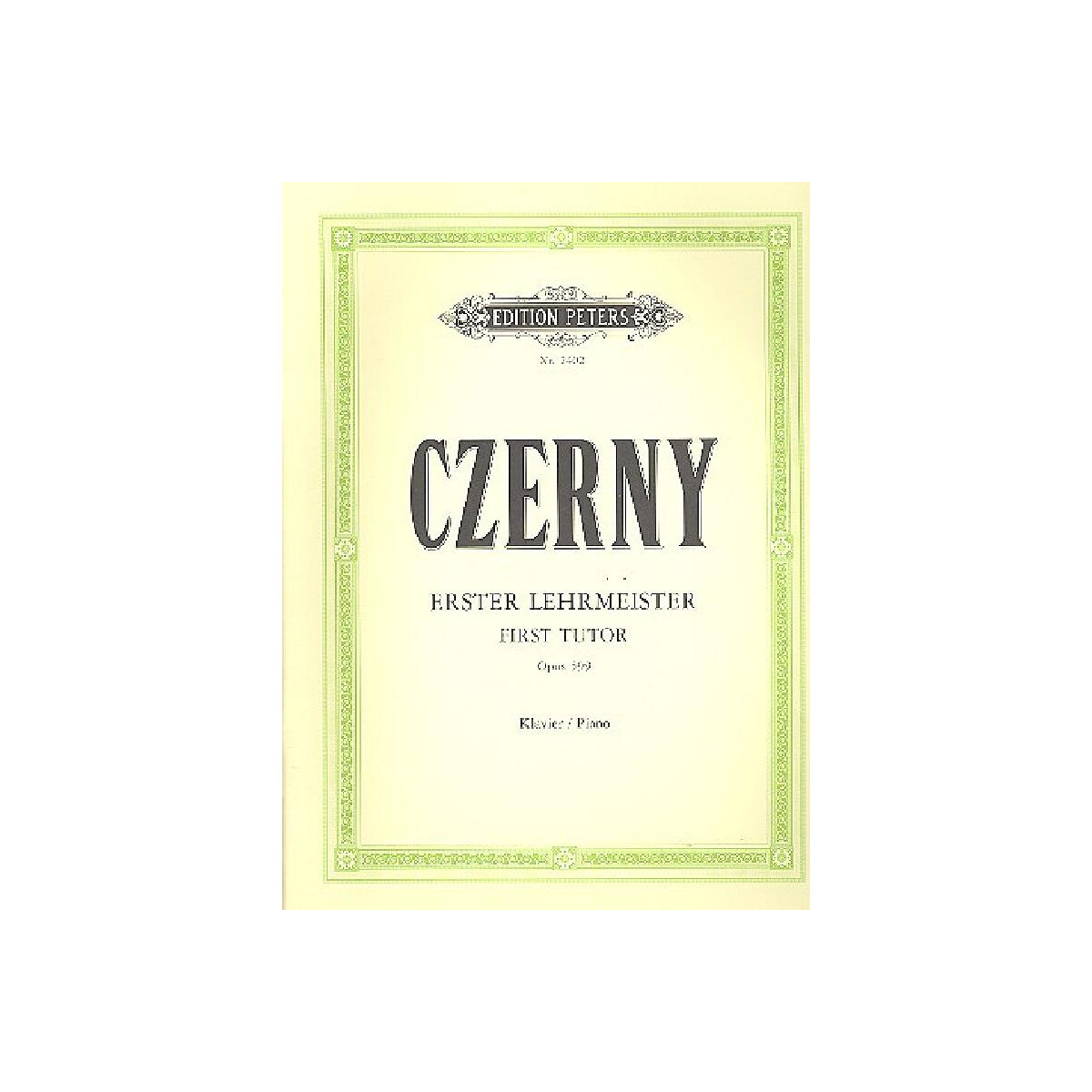 Erster Lehrmeister op.599 box