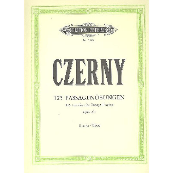 125 Passagenübungen op.261
