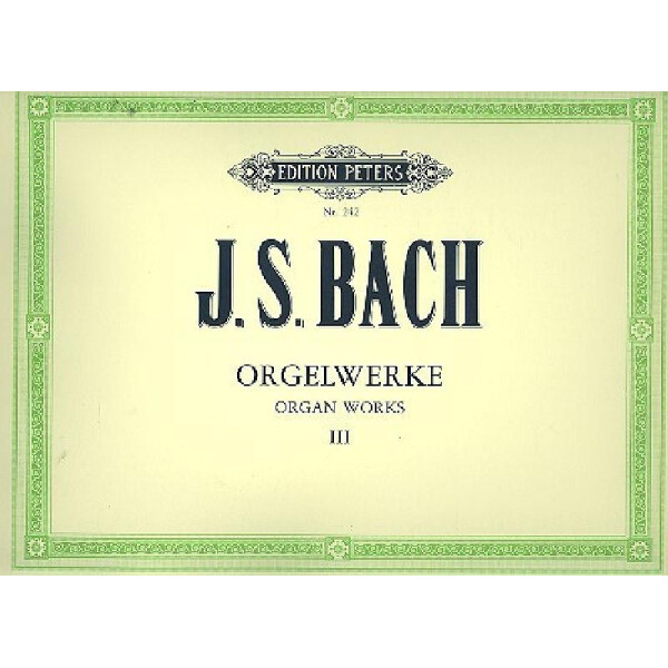 Orgelwerke Band 3 Präludien und Fugen