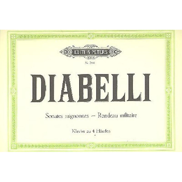 Sonates mignonnes op.150 und Rondeau militaire op.152