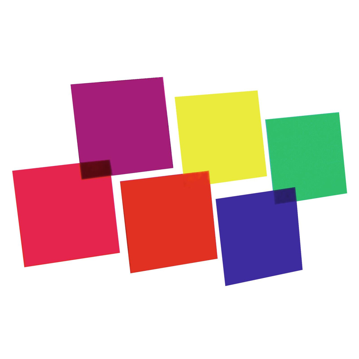 Eurolite color film set 24x24cm PAR-64 six colors