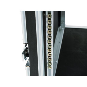 Roadinger Verstärkerrack SP-2, 8HE, Shock-Proof