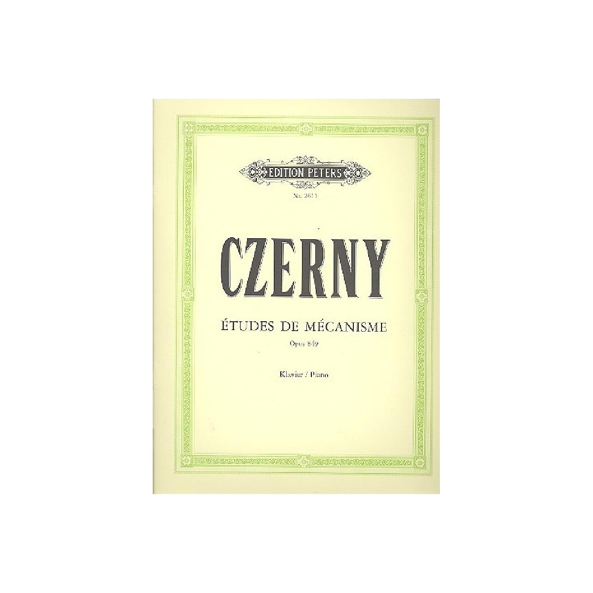 Études de Mécanisme op.849 box