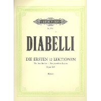 Die ersten Lektionen am Klavier