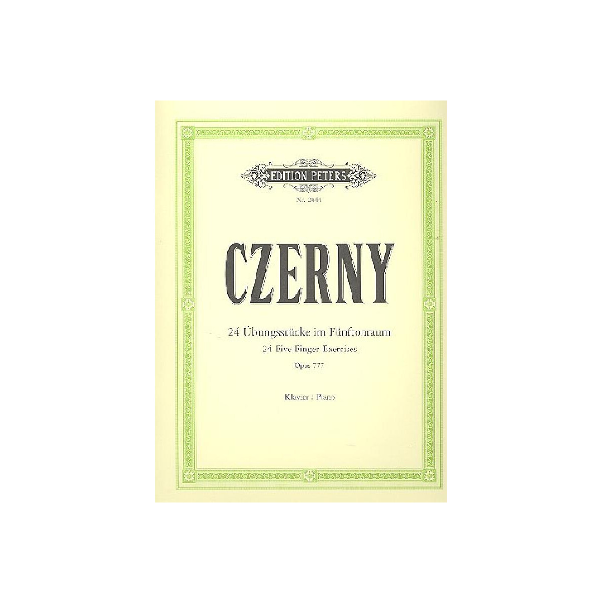 24 Übungsstücke im Fünfto box