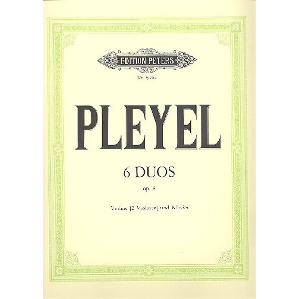 6 Duette op.8