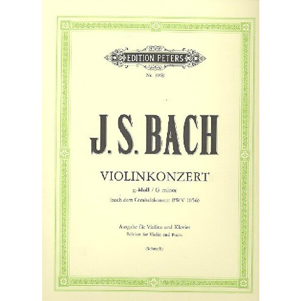 Konzert g-Moll für Violine und Streicher