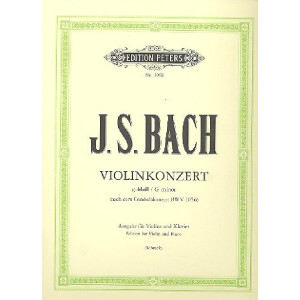 Konzert g-Moll für Violine und Streicher