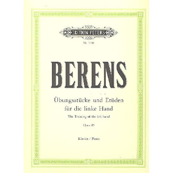 Die Pflege der linken Hand op.89