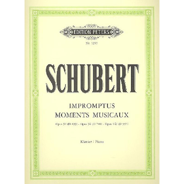 Impromptus und Moments musicaux op.90, 94 und 142