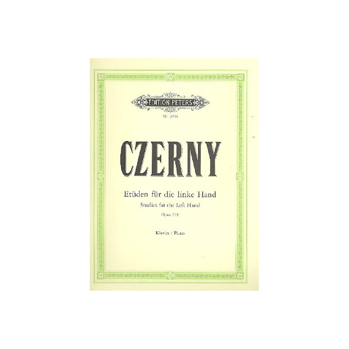 Etüden für die linke Hand op.7 box