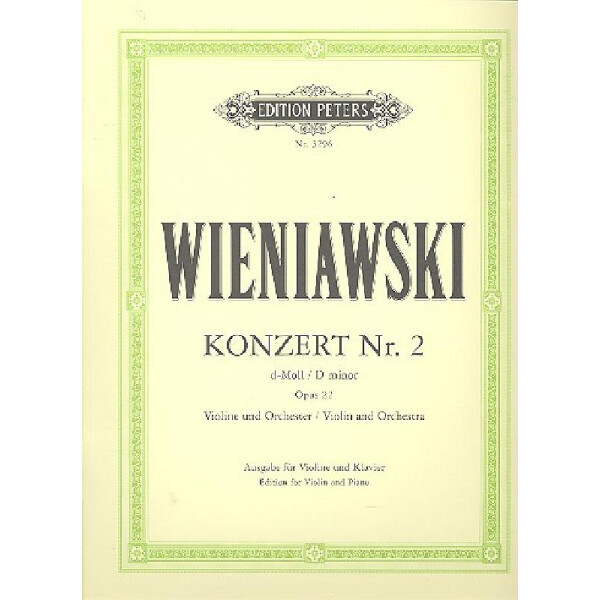 Konzert d-Moll Nr.2 op.22 für Violine und Orchester