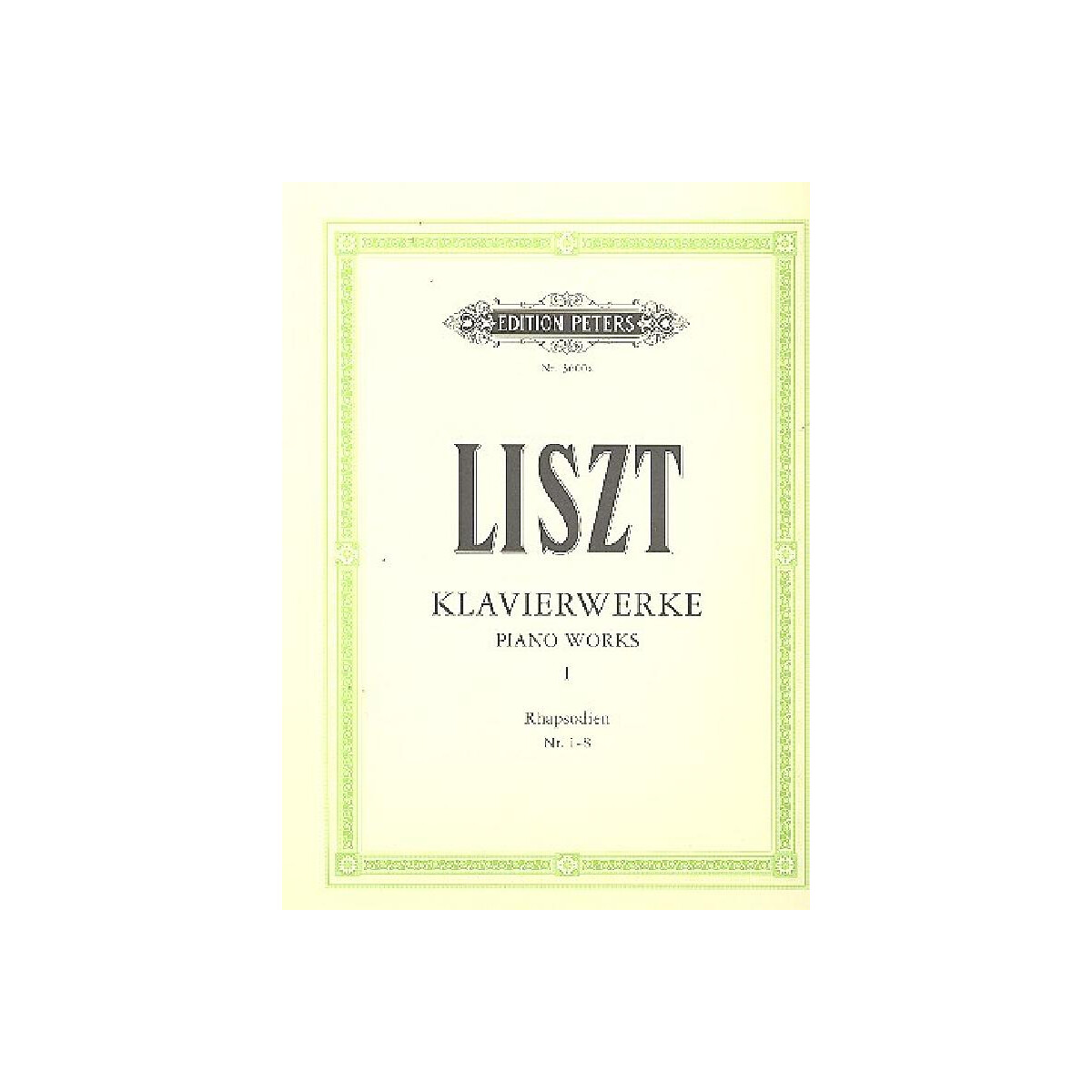 Ungarische Rhapsodien Band 1 (Nr.1-8) box