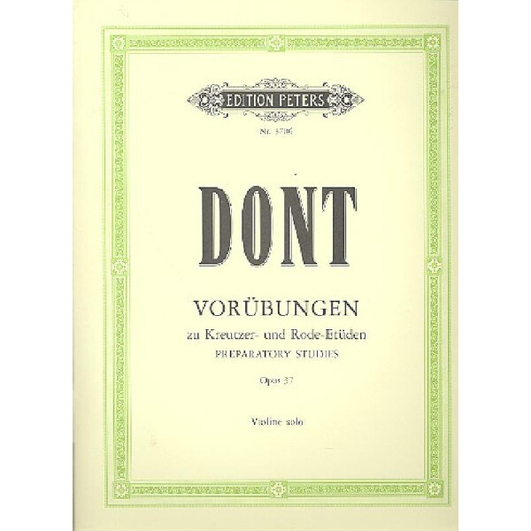 24 Vorübungen zu Kreutzer und Rode op.37