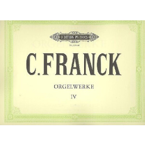 Orgelwerke Band 4 Fantaisie, Cantabile, Pi&egrave;ce...