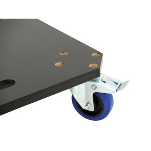 Roadinger roller board made of MDF 4 wheels 2 brakes