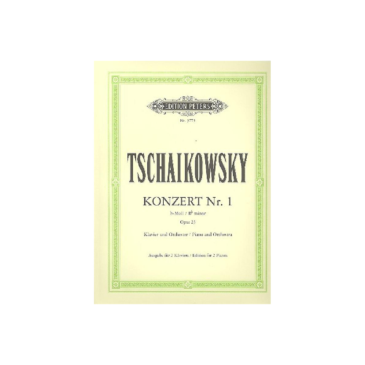Konzert b-Moll Nr.1 op.23 für Klavier und Orchester