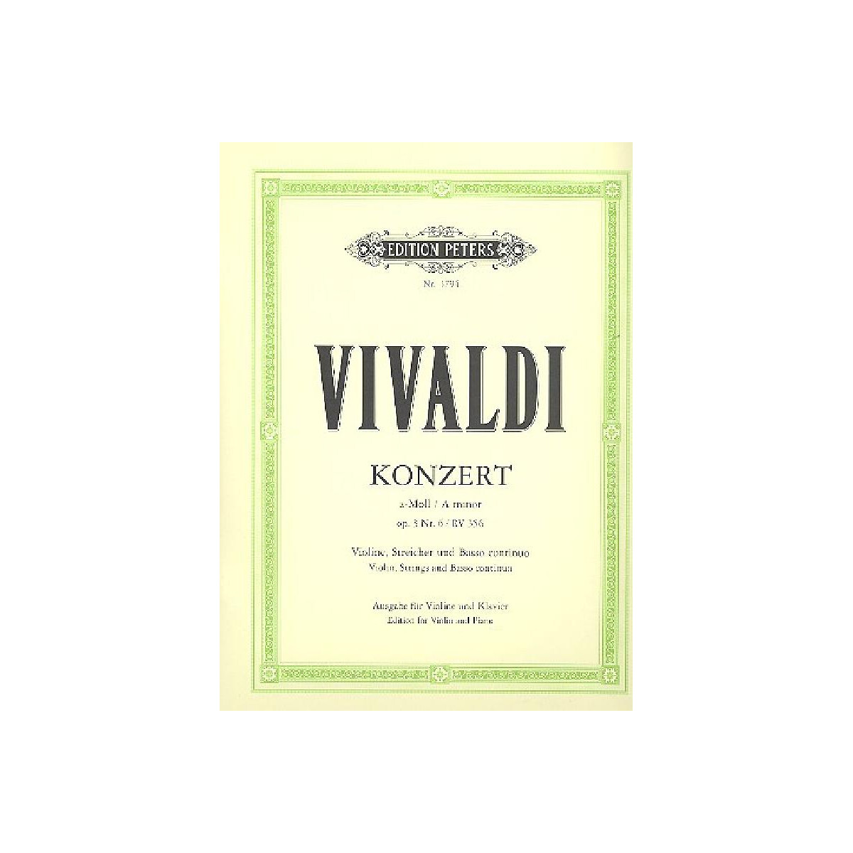 Konzert a-Moll op.3,6 RV356 für Vio box