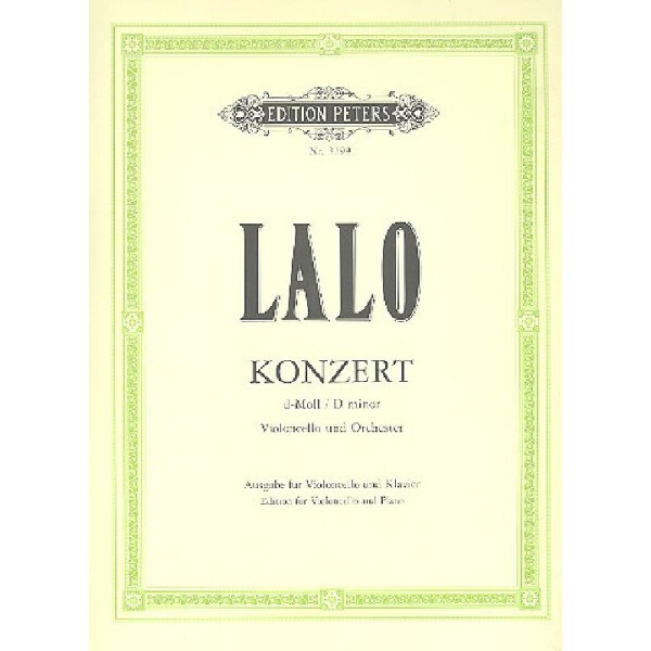 Konzert d-Moll für Violoncello und Orchester
