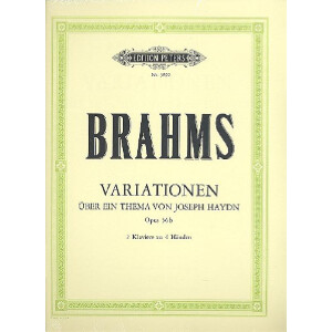Variationen &uuml;ber ein Thema von Haydn op.65b