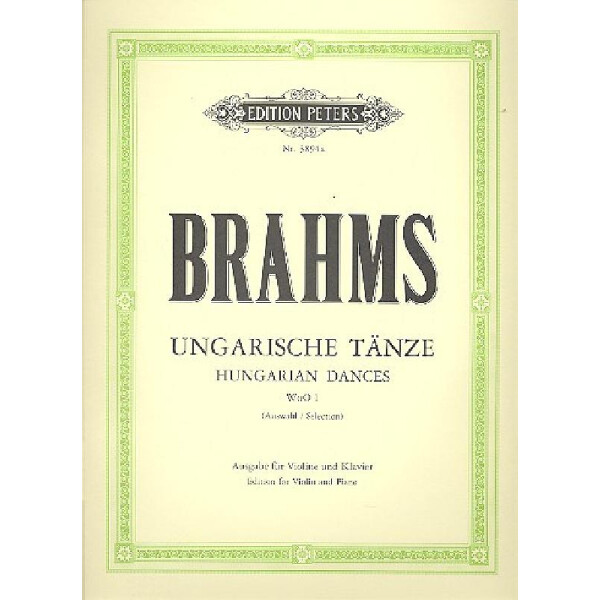 Ungarische Tänze WoO1 (Auswahl)