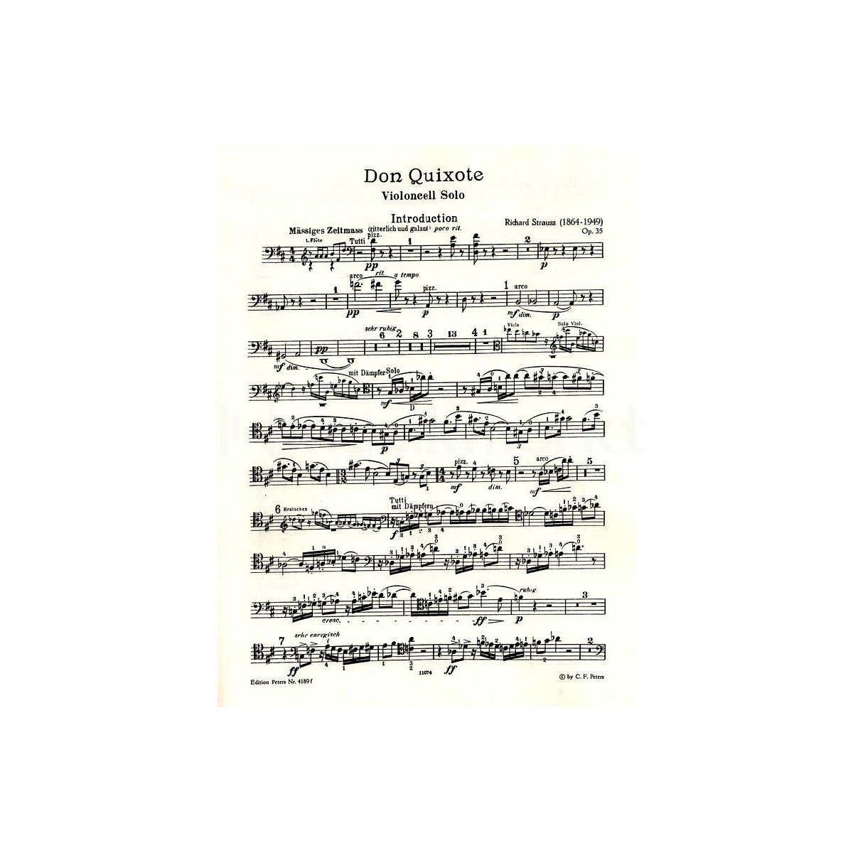 Don Quixote op.35 box