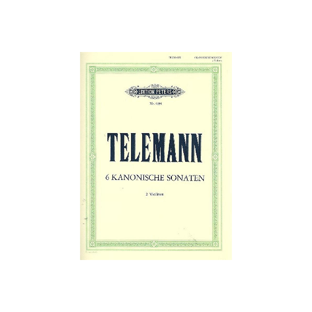 6 kanonische Sonaten box