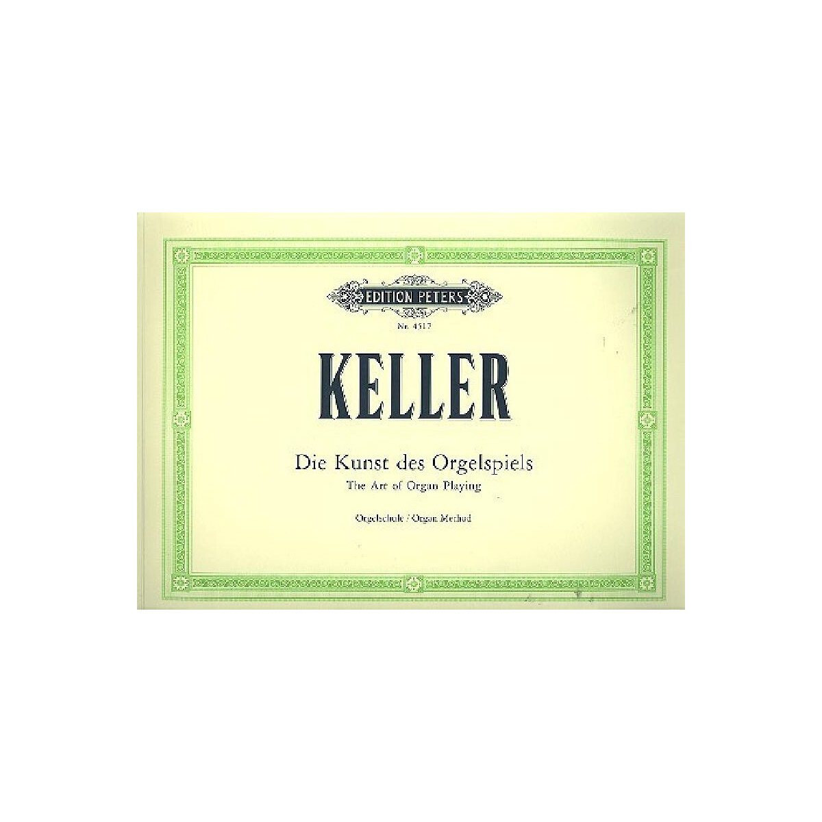 Die Kunst des Orgelspiels box