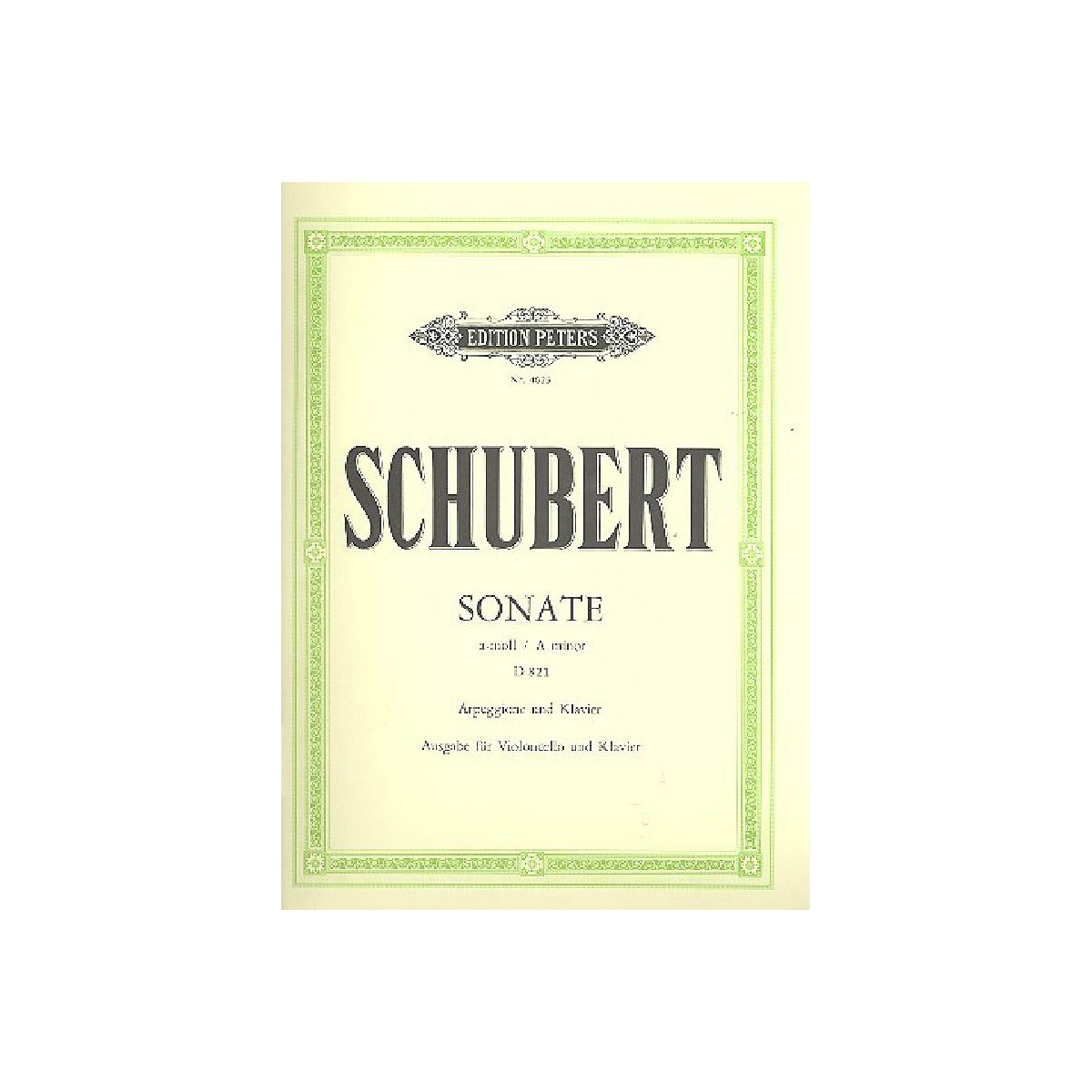 Sonate a-Moll D821 box