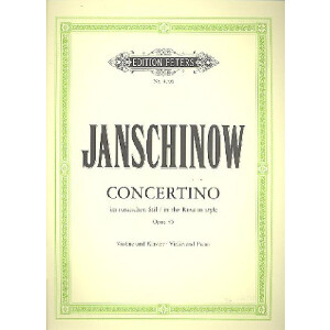 Concertino im russischen Stil op.35