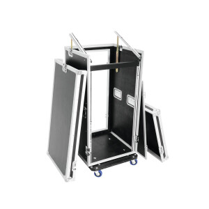 Roadinger special combination case professional, 20U with wheels