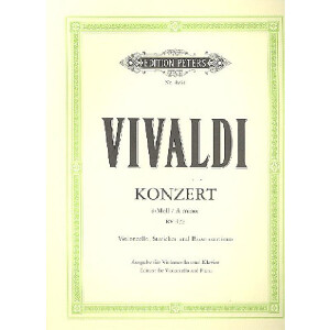Konzert a-Moll RV422 für Violoncello und Orchester