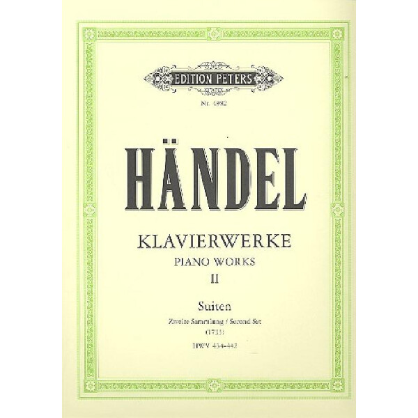 Klavierwerke Band 2 HWV434-442