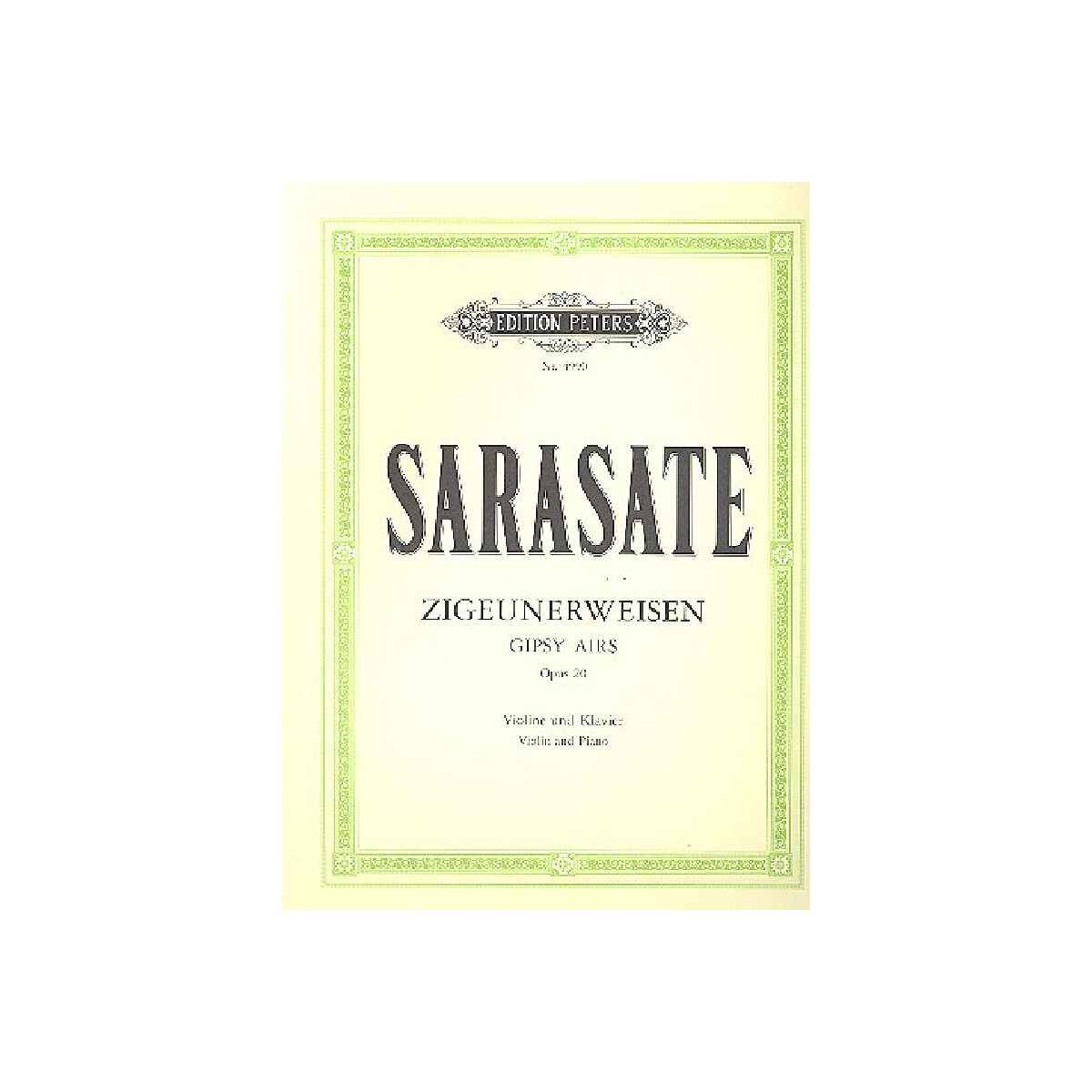 Zigeunerweisen op.20 box