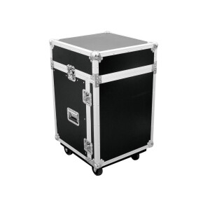 Roadinger Spezial-Kombi-Case LS5 Laptop-Rack, 14HE