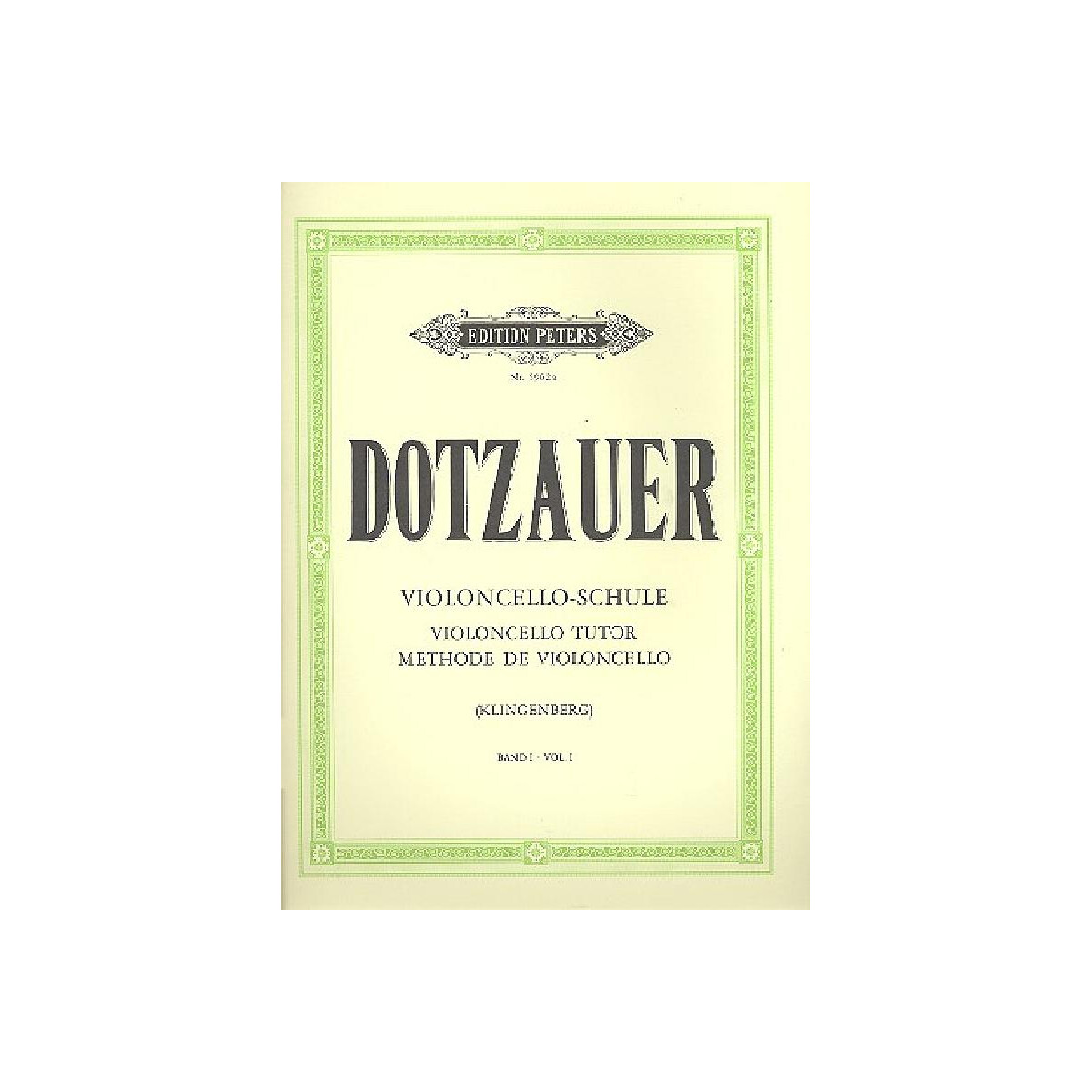 Violoncelloschule Band 1