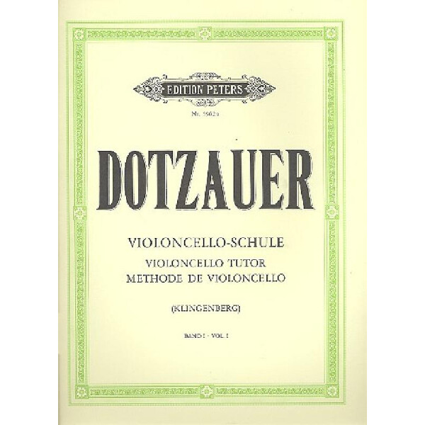 Violoncelloschule Band 1
