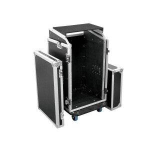 Roadinger special combination case LS5 laptop rack, 17U