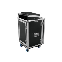 Roadinger special combination case LS5 laptop rack, 17U