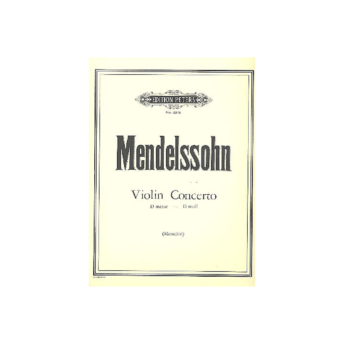 Konzert d-Moll für Violine und Stre box