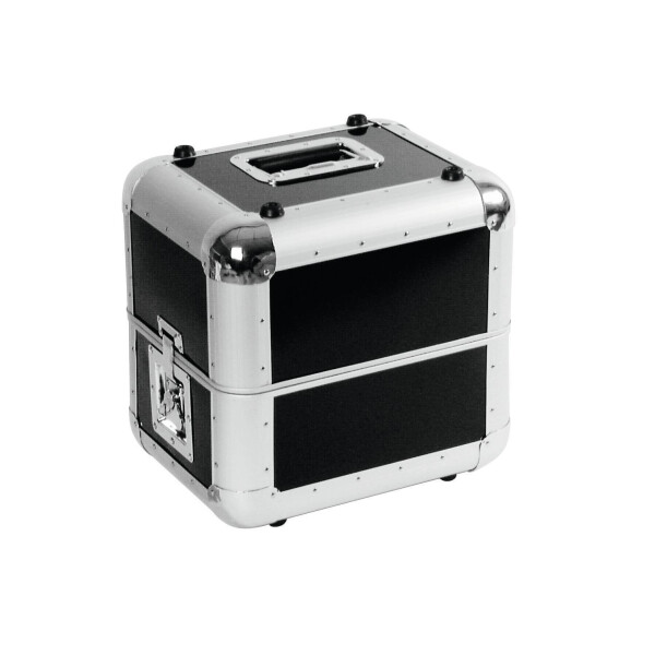 Roadinger record case ALU 50/50, rounded, black