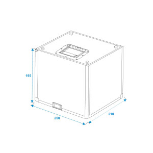 Roadinger Platten-Case SI-1