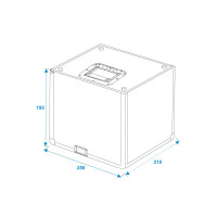 Roadinger Platten-Case SI-1
