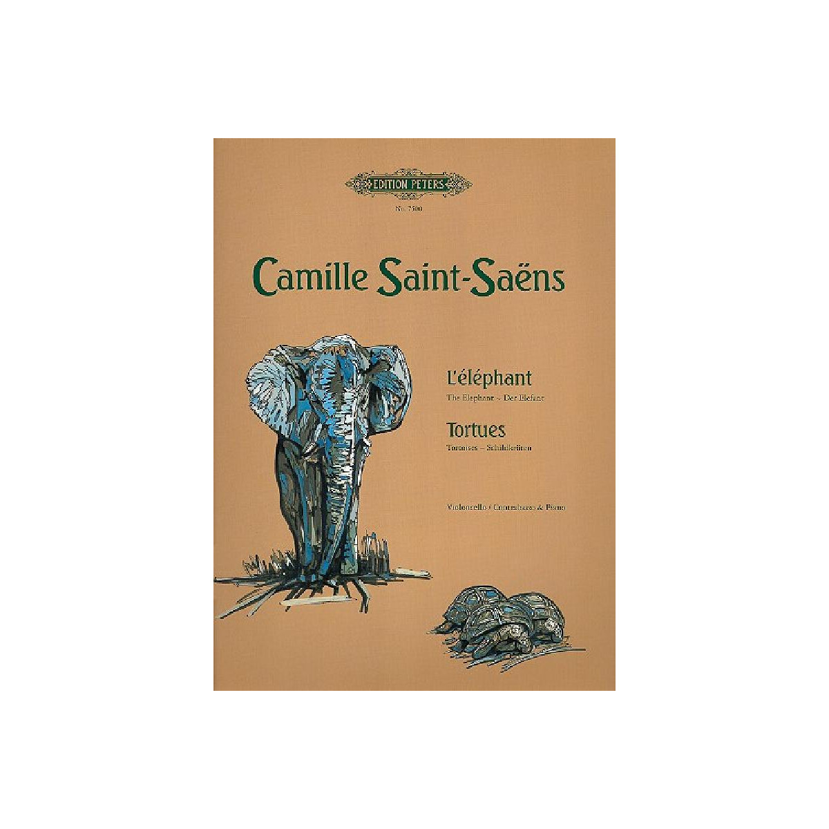 Der Elefant  und  Schildkröten aus