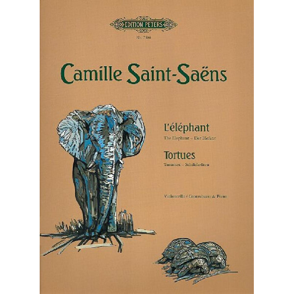 Der Elefant  und  Schildkröten aus