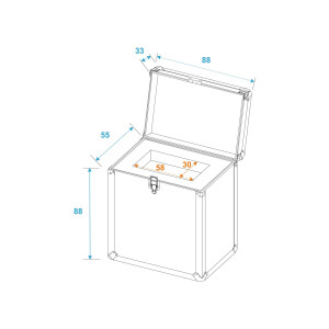 Roadinger cigarette case, black