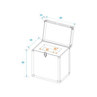 Roadinger cigarette case, black