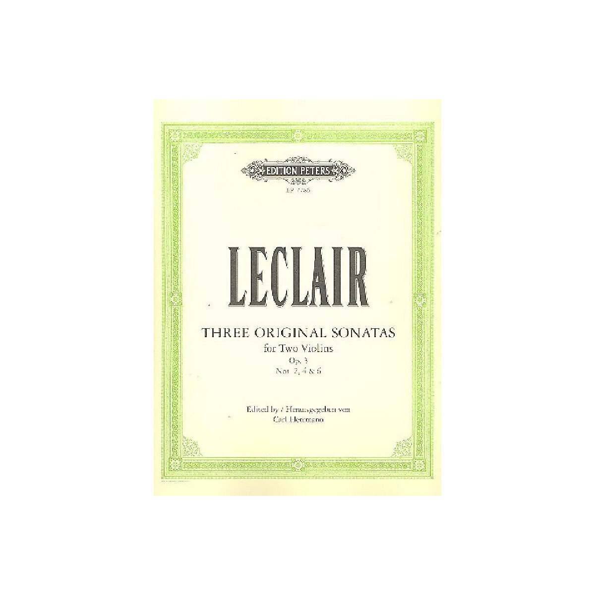 3 original sonatas op.3