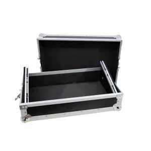 Roadinger mixer case Profi MCB-19, slanted, black, 6U